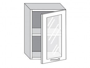 1.50.3 Шкаф настенный (h=720) на 500мм с 1-ой стекл. дверцей в Катав-Ивановске - katav-ivanovsk.mebel74.com | фото