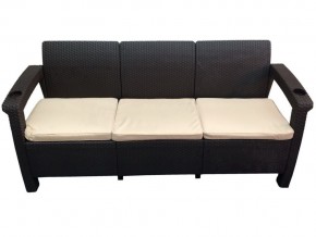 Диван Yalta Sofa 3 Set шоколадный в Катав-Ивановске - katav-ivanovsk.mebel74.com | фото 1