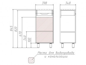 Комплект мебели для ванной 3D 40 в Катав-Ивановске - katav-ivanovsk.mebel74.com | фото 4