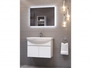 Комплект мебели в ванную Wing 600-2 подвесной белый в Катав-Ивановске - katav-ivanovsk.mebel74.com | фото