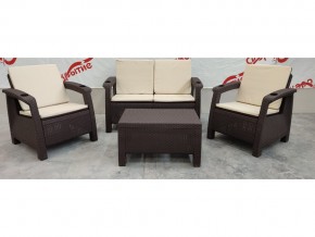 Комплект уличной мебели Yalta Premium Terrace Set шоколадный в Катав-Ивановске - katav-ivanovsk.mebel74.com | фото