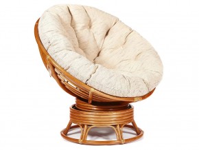 Кресло-качалка Papasan w 23/01 B с подушкой Cognac, ткань Старт в Катав-Ивановске - katav-ivanovsk.mebel74.com | фото