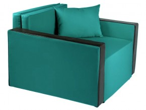 Кресло-кровать Милена с подлокотниками рогожка emerald в Катав-Ивановске - katav-ivanovsk.mebel74.com | фото
