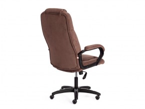 Кресло офисное Bergamo флок коричневый в Катав-Ивановске - katav-ivanovsk.mebel74.com | фото 3
