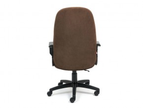 Кресло офисное Leader флок коричневый в Катав-Ивановске - katav-ivanovsk.mebel74.com | фото 4
