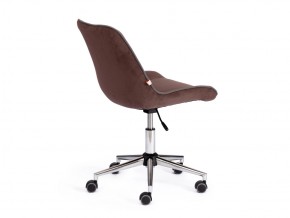 Кресло офисное Style флок коричневый в Катав-Ивановске - katav-ivanovsk.mebel74.com | фото 3