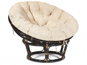 Кресло Papasan 23/01 W с подушкой Antique brown, ткань Старт в Катав-Ивановске - katav-ivanovsk.mebel74.com | фото