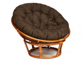 Кресло Papasan 23/01 W с подушкой Cognac, ткань Коричневый в Катав-Ивановске - katav-ivanovsk.mebel74.com | фото