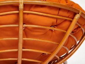 Кресло Papasan 23/01 W с подушкой Cognac, ткань Оранжевый в Катав-Ивановске - katav-ivanovsk.mebel74.com | фото 2