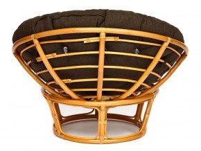 Кресло Papasan 23/01 W с подушкой Honey, ткань Коричневый в Катав-Ивановске - katav-ivanovsk.mebel74.com | фото 3