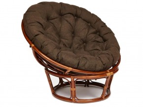 Кресло Papasan 23/01 W с подушкой Pecan, ткань Коричневый в Катав-Ивановске - katav-ivanovsk.mebel74.com | фото 1