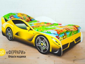 Кровать детская машинка Феррари в Катав-Ивановске - katav-ivanovsk.mebel74.com | фото