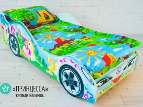 Кровать детская машинка Принцесса в Катав-Ивановске - katav-ivanovsk.mebel74.com | фото