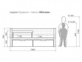 Кровать-тахта мягкая Svogen с ящиками и бортиком бежевый в Катав-Ивановске - katav-ivanovsk.mebel74.com | фото 2