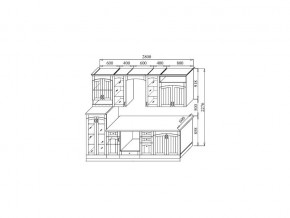 Кухня Кантри 2800 мм в Катав-Ивановске - katav-ivanovsk.mebel74.com | фото 2