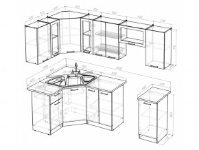 Кухонный гарнитур Арина оптима 1300х2500 мм в Катав-Ивановске - katav-ivanovsk.mebel74.com | фото 6