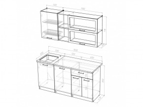 Кухонный гарнитур Лариса стандарт 3 1600 мм в Катав-Ивановске - katav-ivanovsk.mebel74.com | фото 5