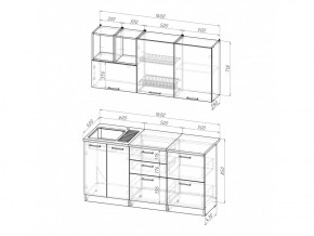 Кухонный гарнитур Лариса стандарт 4 1600 мм в Катав-Ивановске - katav-ivanovsk.mebel74.com | фото 5