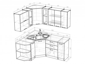 Кухонный гарнитур Лоретта оптима 1500х1800 мм в Катав-Ивановске - katav-ivanovsk.mebel74.com | фото 6