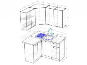 Кухонный гарнитур Лоретта прайм 1200х1400 мм в Катав-Ивановске - katav-ivanovsk.mebel74.com | фото 6