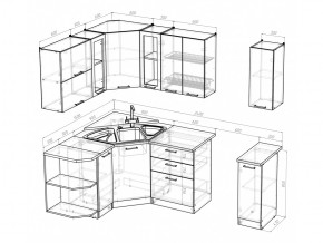 Кухонный гарнитур Лира оптима 1500х1800 мм в Катав-Ивановске - katav-ivanovsk.mebel74.com | фото 5