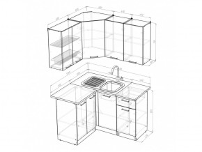 Кухонный гарнитур Ника прайм 1200х1400 мм в Катав-Ивановске - katav-ivanovsk.mebel74.com | фото 5