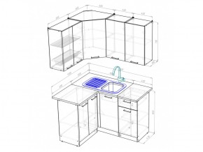 Кухонный гарнитур Полина прайм 1200х1400 мм в Катав-Ивановске - katav-ivanovsk.mebel74.com | фото 6