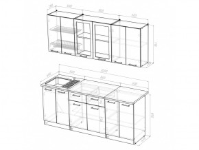 Кухонный гарнитур Татьяна ультра 2000 мм в Катав-Ивановске - katav-ivanovsk.mebel74.com | фото 5