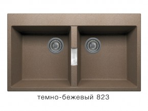 Мойка кварцевая Tolero Loft TL-862 Темно-бежевый 823 в Катав-Ивановске - katav-ivanovsk.mebel74.com | фото 1