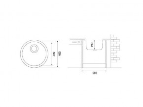 Мойка Longran Ultra ULS 460 в Катав-Ивановске - katav-ivanovsk.mebel74.com | фото 3