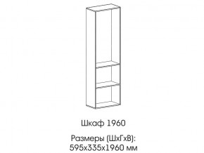Шкаф 1960 в Катав-Ивановске - katav-ivanovsk.mebel74.com | фото
