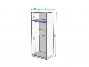 Шкаф Malta light H287 Белый в Катав-Ивановске - katav-ivanovsk.mebel74.com | фото 2