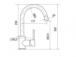 Смеситель Logic LM2101 в Катав-Ивановске - katav-ivanovsk.mebel74.com | фото 2