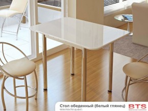 Стол обеденный белый глянец в Катав-Ивановске - katav-ivanovsk.mebel74.com | фото