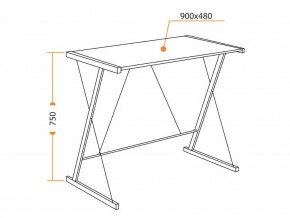 Стол WD-09 concrete в Катав-Ивановске - katav-ivanovsk.mebel74.com | фото 2